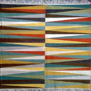 Kilim-Alfombra de lana moderna para sala de estar, decoración de suelo para el hogar y el hotel, diseños y colores personalizados - Product Image 1