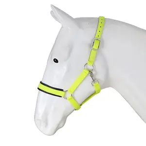 Fancy Equestrian Nylon Halter, Nylon Horse Head Collar For Horse Riding Walking Racing 2023