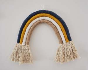 Cuerda de Macramé de Alta Calidad Envuelta a Mano, Arcoíris - Product Image 1