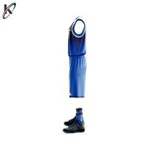 Maillot et shorts de basket-ball pour hommes, logo personnalisable, bon marché, sublimation, pour jeunes, pièces - Product Image 5