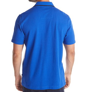 เสื้อโปโลผู้ชายผ้าฝ้าย 100% แบบสั่งทำพิเศษสำหรับกิจกรรมกลางแจ้ง พิมพ์ลาย ป้องกันรอยยับ ระบายอากาศได้ดี แห้งเร็ว - Product Image 6