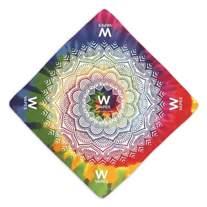 Wholesale Bandana Square Scarves Women Hair <b>Head</b> Custom Print Cotton England <b>Style</b> Four Seasons Fashion Accessories - Product Image 3