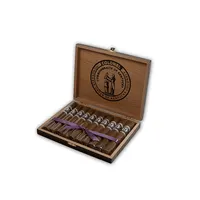 Кедровый ящик с отделениями для упаковки сигар, дизайн под заказ