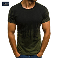 Homme Sport Hommes Musculation Gym T Shirt Plus Size Respirant Coton Fitness Vêtements Blank Design Yoga Wear