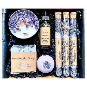 Kit de <span class=keywords><strong>Spa</strong></span> de Luxe en Gros pour Soins Corporels, Coffret Cadeau de Bain à Marque Privée pour la Fête des Mères, Sels de Bain aux Plantes Moussants Blanchissants, pour Usage Adulte à Domicile - Product Image 5