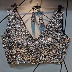 Chaleco blanco de gimnasio para mujer, a la moda Top corto de corsé, body sin mangas Sexy, camiseta sin mangas ajustada para mujer 2021 - Product Image 4