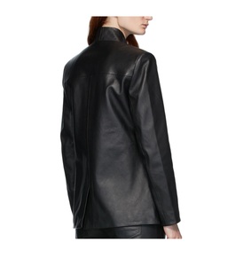 Veste de luxe pour femmes, en peau d'agneau, décontractée, avec fourrure originale, nouveau Design classique, tendance, 2020 - Product Image 4