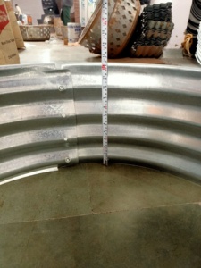 Premium Quality <b>Galvanized</b> Fire <b>Pit</b> <b>Ring</b> 36 " - Product Image 4