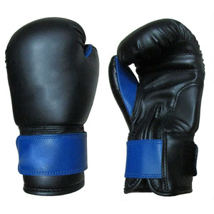 Boxing Gloves Gloves Mma Custom Logo Design Synthetic PU Leather Real Cowhide Leather - Product Image 1