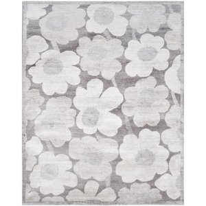 Manufacturer's Traditional Floral Design Prayer Floor Carpet Hand Knotted Wool Viscose Area Rugs 8x10 White Carpet Designer - Product Image 1