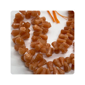 ลูกปัดอะมาโซไนต์คุณภาพพรีเมียมขายส่ง ขนาด 8 นิ้ว 7x14 มม. รูปทรงผสม ได้รับการรับรองจาก CMA สีฟ้าไฟ 15-25 กะรัต ขนาดปรับแต่งได้ พลอยเม็ดเดี่ยว - Product Image 5