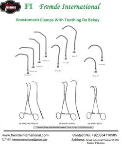 Debakey Halsted-mosquitos, abrazaderas vasculares y Debakey Crile Rankin - Product Image 5