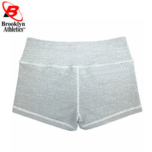 Pantalones cortos de cintura alta para mujer de la mejor calidad, nueva ropa de Fitness ajustada a la moda de talla grande, logotipo personalizado, cómodo y elegante - Product Image 5