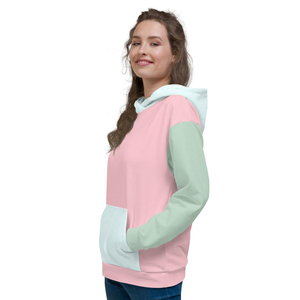 Sweat à capuche pour femme, vêtement à cordon épais, surdimensionné, vente en gros, - Product Image 1