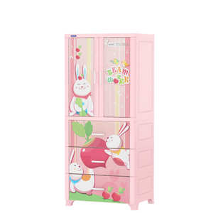 Wholesale <b>Bed</b> Room <b>Cabinet</b> / Home Plastic <b>Cabinet</b> WING 4 WINDOW & 2 WINDOW - Product Image 3