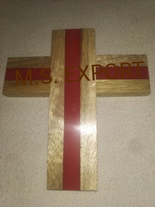 Meilleure qualité M.S. Couteau en bois de Palam d'Inde, élégant, style imitation antique, avec ligne en résine, poli, artisanat naturel - Product Image 2