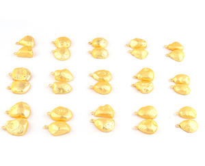 Pendentif en or mat pour fabrication de bijoux, 30 pièces, usine, vente directe, rose, géode, druse, connecteur, fabrication de bijoux, bricolage - Product Image 6