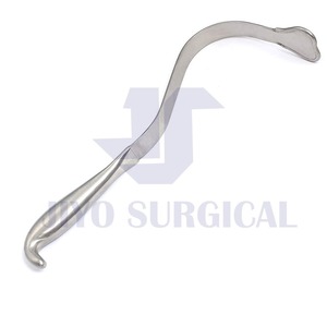 Rétracteur splancnique Harrington approuvé CE ISO, lame flexible légèrement en forme de cœur, instruments chirurgicaux à angle droit - Product Image 5