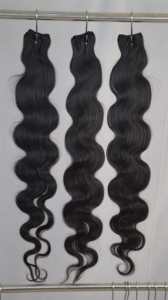 วิกผมคนธรรมชาติบราซิล,เครื่องทำผมจริงลอนปิดสองชั้น - Product Image 3