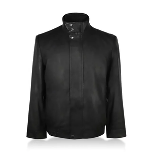 Ropa de invierno para hombre, chaqueta de cuero, ropa de calle, abrigo de moda, chaqueta de motocicleta, abrigo Vintage con solapa para hombre, prendas de vestir, chaquetas de cuero - Product Image 1
