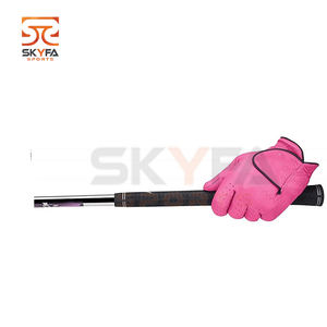 Guantes de Golf de piel auténtica Cabretta suaves y transpirables con logotipo bordado personalizado, 100% guantes deportivos de piel de oveja de alta calidad - Product Image 3