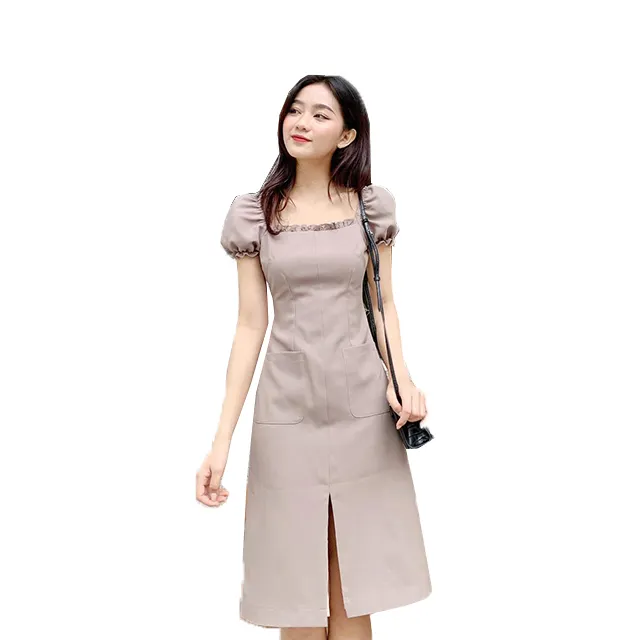 Trending Product New Arrivals 2020 Dresses Women Lady Elegant Summer by Vietnamese Garment Manufacturing