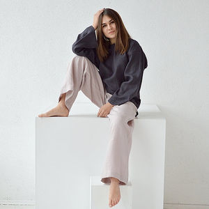 <b>Indian</b> Hand Block Printed Cotton Women long sleeve and full sexy new dress Sleep <b>Tops</b> Plus Size Breathable - Product Image 4