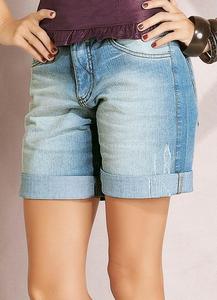 กางเกงผ้ายีนส์ขาสั้นสำหรับผู้หญิงที่ดูเป็นธรรมชาติ & เซ็กซี่เสื้อผ้าแห้งเร็วและยั่งยืนสำหรับสวมใส่สบายๆในชีวิตประจำวัน - Product Image 6