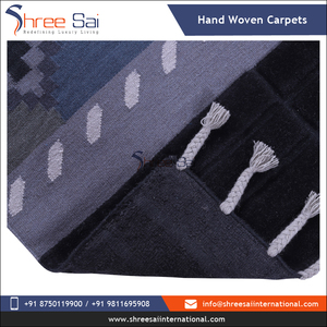 Fabricant expérimenté vendant une qualité optimale, ensemble de tapis tissés en coton pliable fait à la main, tapis tissés plats lavables à vendre - Product Image 4