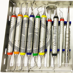 Escarificador Dental Gracey, kit de herramientas para limpieza Dental, con cureta, escalador Dental peridontal, 10 unidades - Product Image 4