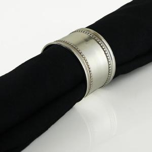 Porte-serviette en aluminium de meilleure qualité Design floral Forme de feuille pour table de fête de mariage Décoratif Nouveau modèle Exportation Inde - Product Image 2