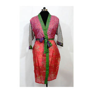 Top Grade Beach Cover <b>Kimono</b> Robe with Long Sleeves Free Size Adjustable Belt Comfortable Summer Dress <b>Women</b> <b>Kimono</b> Robe - Product Image 6