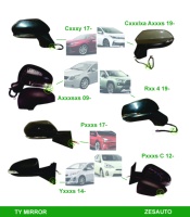 Rétroviseur de porte de voiture en plastique noir Zesauto, taille standard OEM, Chevrolet Silverado Sedan, modèle 87610-3X020 (2011-2016), haute qualité