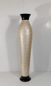 Jarrón de Piso Decorativo de Metal de Primera Calidad, Moderno, Lujoso, con Diseño Nuevo, Esmaltado, para Bodas, Jarrones de Piso Grandes y Coloridos - Product Image 3