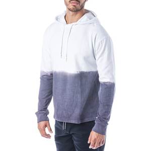 Vente en gros de pulls à capuche en polaire de haute qualité pour hommes 100% sweats en coton Logo personnalisé imprimé à la mode - Product Image 3