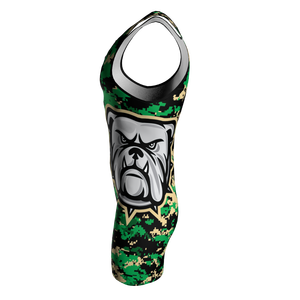 Traje de levantamiento de pesas con estampado de sublimación para hombre, Logo personalizado de talla grande, barato, novedad, ropa de lucha libre, venta al por mayor - Product Image 5