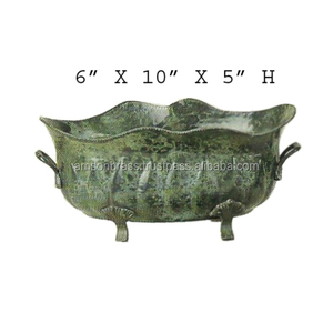 Fabricant en gros pour le jardin jardinière décorative dernière conception jardinière en métal indien fabriqué à la main jardinière décorative - Product Image 1