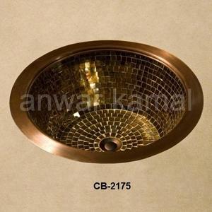 นักออกแบบอ่างล้างจานห้องน้ําทองแดง Undermount ทําทองแดง - Product Image 1