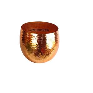 Pots et jardinières de luxe fantaisie en or brillant martelé Fournitures d'accessoires décoratifs de jardin extérieur de fabricant indien - Product Image 6