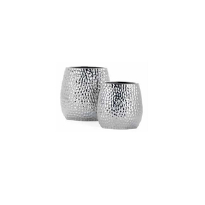 <b>Silver</b> Luxurious Design Metal Flower Vase Elegant Flower Pots and Planters for Living Room Decor - Product Image 5