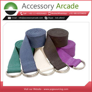 Varied Lengths and Colors New Cotton Webbing Yoga Strap Belt Custom Designed Sports & Entertainment Product - Product Image 5