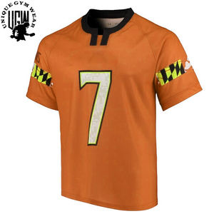 Uniforme de football américain personnalisé de haute qualité, 100% polyester, séchage rapide, respirant, grande taille, couleurs et positions de logo personnalisées - Product Image 6