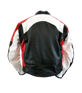 Chaqueta de Motociclista Personalizable de Cuero Vacuno, Chaqueta de Carreras con Protección CE para Motociclistas - Product Image 4