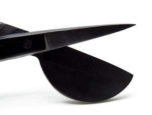 Duckbill-Tijeras negras de acero inoxidable, 6 ", cuchillo de reparación de niquelado de alfombras - Product Image 6