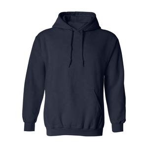 Wholesale Custom Logo <b>Mens</b> <b>Black</b> Fashion Long Sleeve Blank Pullover Cotton Hoodie Quantity Print OEM Customized - Product Image 4