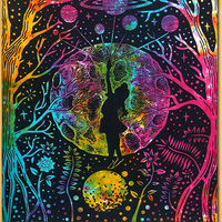 Affiche Murale Décorative Imprimée à Motifs Floraux, 100% Coton, 30x40 Pouces, Légère et Lavable en Machine – Nouveauté 2023, Offre Spéciale