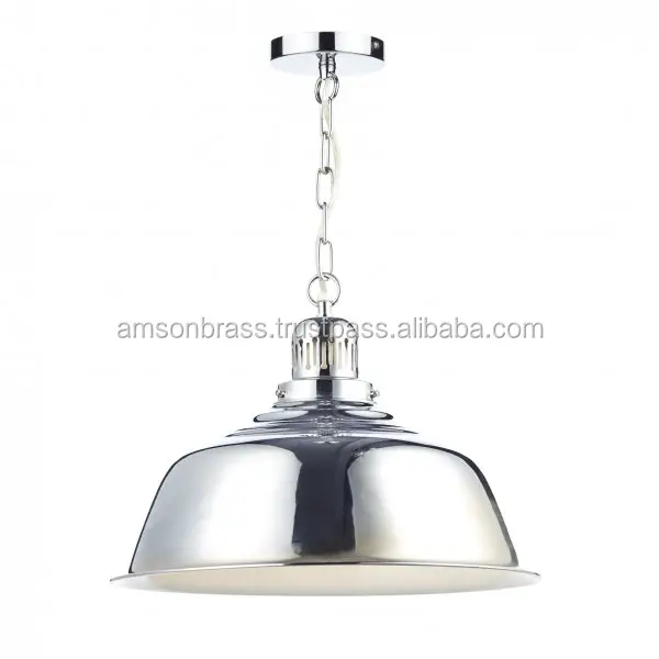 Подвесная лампа с серебряной отделкой в американском стиле, Домашний Светильник для бильярдного стола, подвесной держатель для лампы