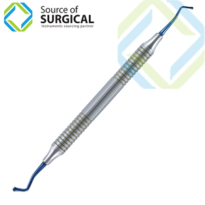 Escalador Dental profesional de doble extremo Hallow eliminar manchas de dientes Kit de herramientas dentales herramientas de acero inoxidable herramienta de escalador Dental - Product Image 1