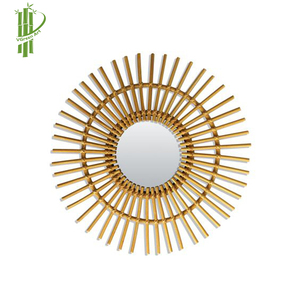 กรอบกระจก2022ตกแต่งผนังทรงกลมทำจากวัสดุแก้วที่มีอยู่ในเวียดนาม - Product Image 2