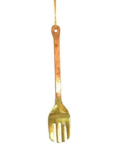 METAL NOODLE SPOON MINIATURE LATEST DESIGN DESIGN CHRISTMAS HANGING ORNAMENT HIGH QUALITY METAL - Product Image 1